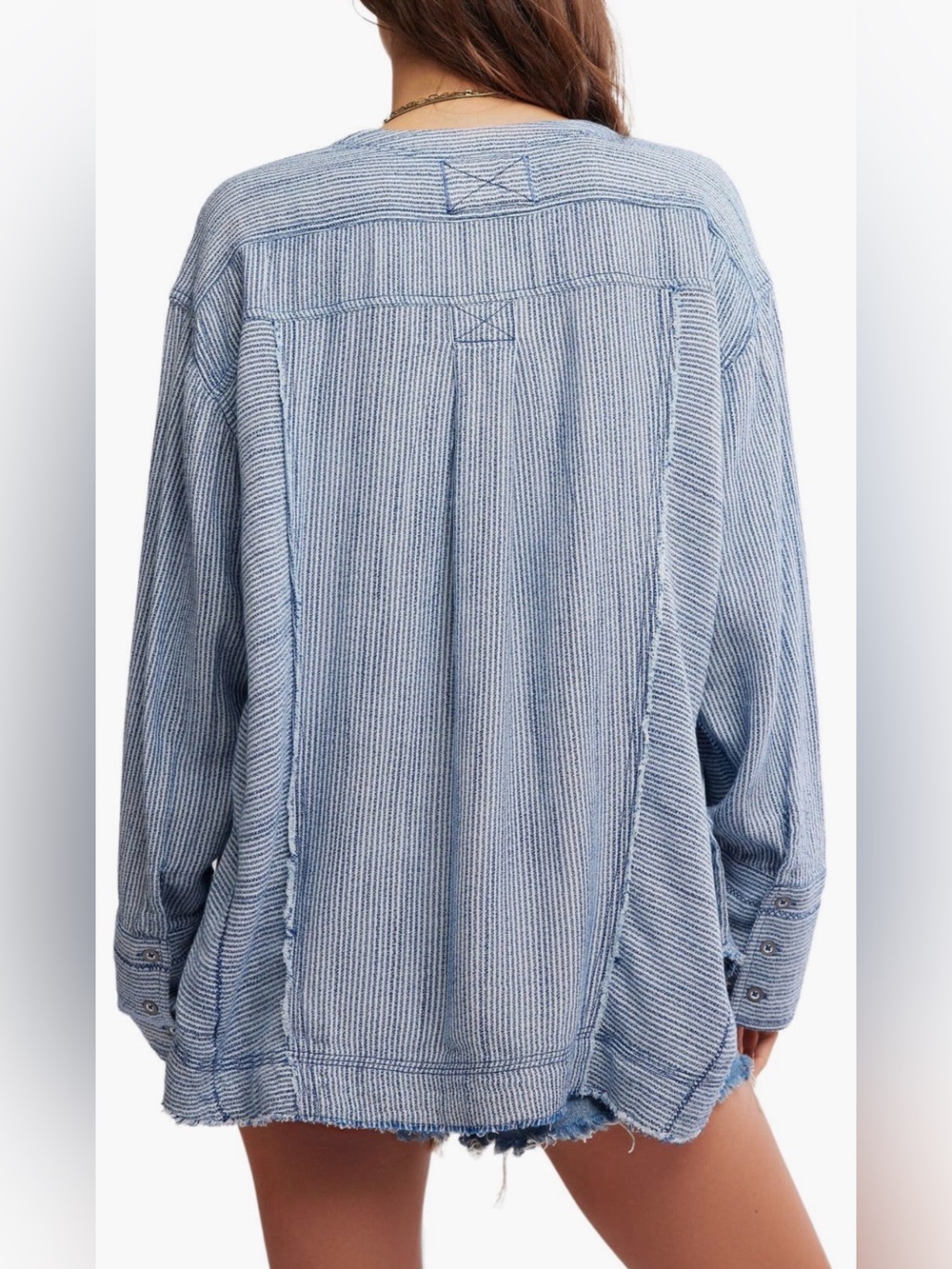 Free People-We The Free-By the Shore Oversize Top-Size Medium-NWT - Picture 4 of 16